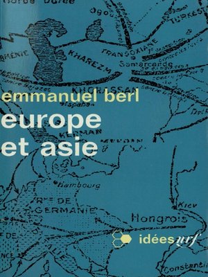 cover image of Europe et Asie